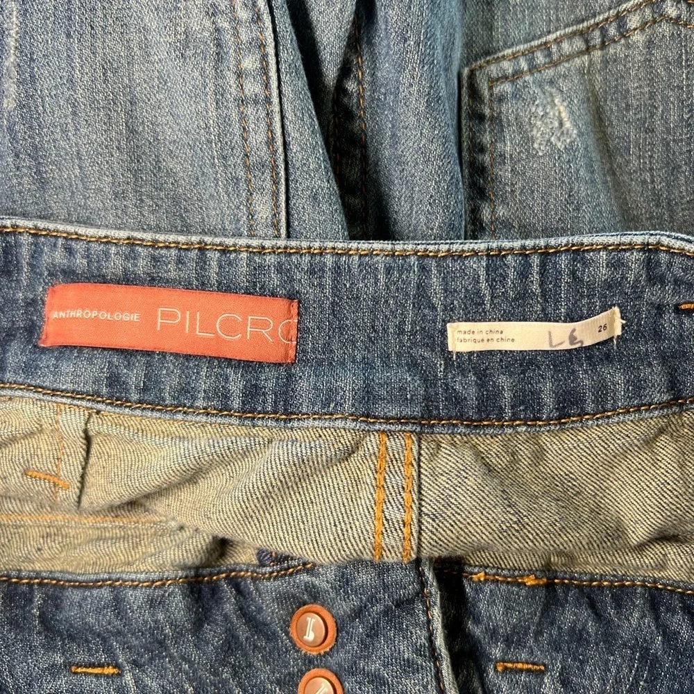 Pilcro Anthropologie The Wanderer | High Rise Straight Leg Size 26